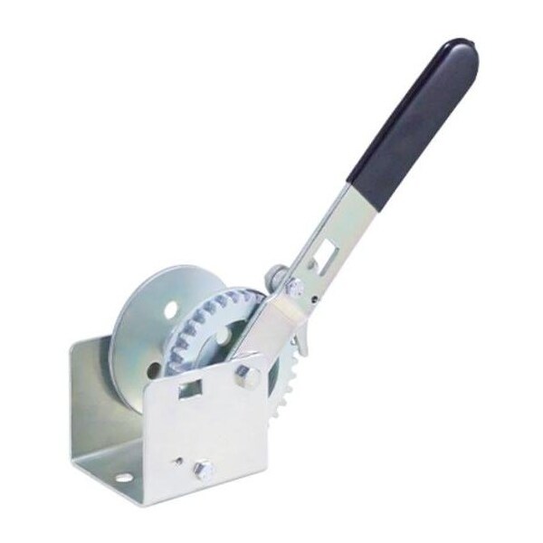 Redneck Trailer Supplies DL Winch, 1 Speed1 Way 400Lb Zinc 408821 Zoro